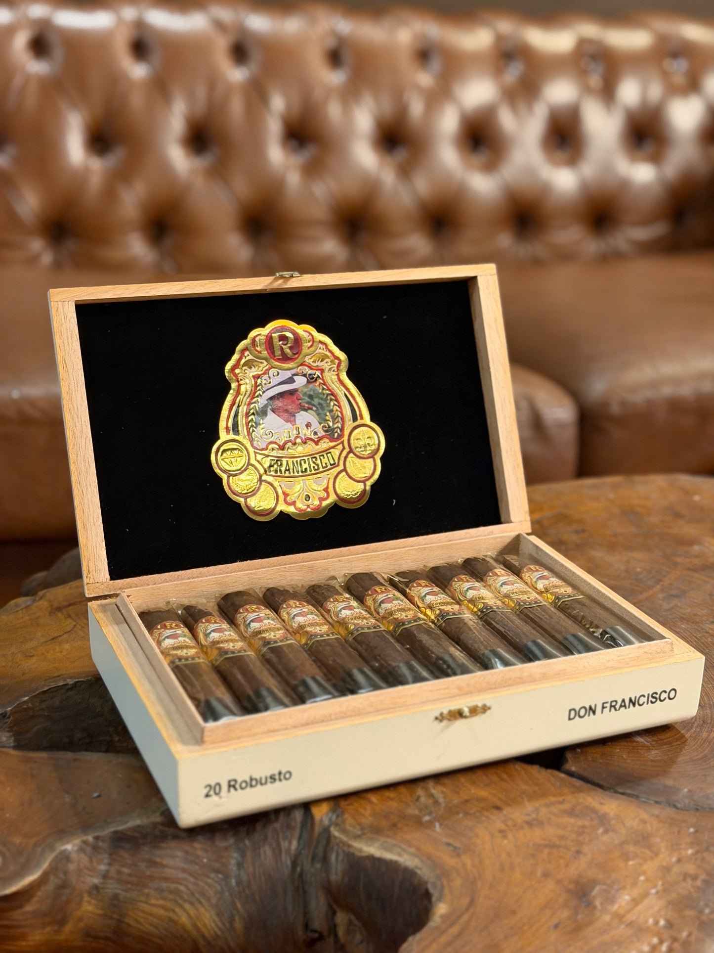 Robusto Maduro Box-press